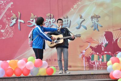 色播
外语文化节系列活动之外文歌曲大赛初赛拉开帷幕